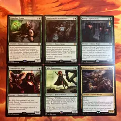 MTG 6 x Rare Human Card Lot Commander: Innistrad: Midnight Hunt Near-Mint!! - Image 1
