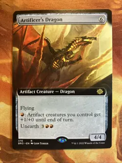 MTG 5 x Rare Extended Art Card Lot The Brothers' War Near-Mint!! - Image 4