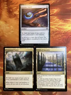 MTG 3 x Utility Card Secret Lair Commander Deck: Everyone's Invited Near-Mint!! - Image 1