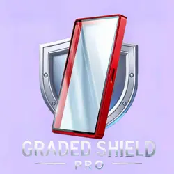 [GRADED SHIELD PRO] Crimson Red Graded Card Case PSA CGC Pokemon TCG - Image 3