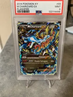 2014 M Charizard EX Flashfire Holo Rare Card 69/106 XY Evolutions PSA 9 💎 - Image 3