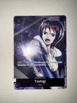 OP02-105 Tashigi Common Alternative Art Box Topper One Piece TCG Card - Image 1