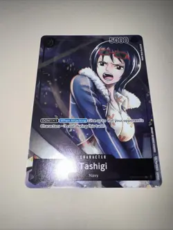OP02-105 Tashigi Common Alternative Art Box Topper One Piece TCG Card - Image 4