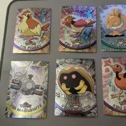 Pokemon TOPPS Chrome Series 2 TV animation edition card bundle, all MINT CARDS - Image 2