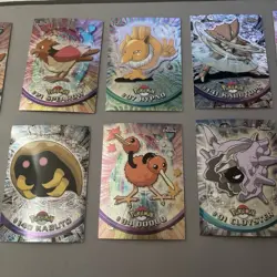 Pokemon TOPPS Chrome Series 2 TV animation edition card bundle, all MINT CARDS - Image 3