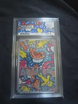 Pokemon Twilight Masquerade Tatsugiri Card 186/167 Ace Gem Mint 10 - Image 1
