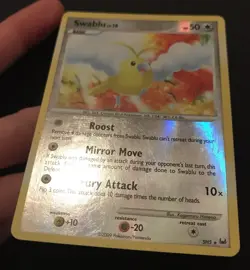 Swablu SH5 Platinum Shiny HOLO SECRET RARE Pokemon Card Excellent - Image 5