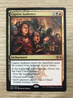 Captive Audience MTG Magic the Gathering Card NM Near Mint Ravnica - Image 1