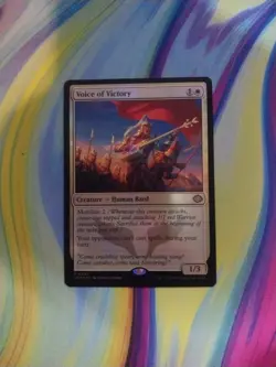 FOIL Voice of Victory (Tarkir: Dragonstorm) - NM FOIL Magic: The Gathering - Image 1