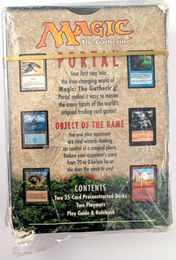 Magic the Gathering Portal 2-Player Starter Set 1997 with Booster - Damaged Box - Image 4