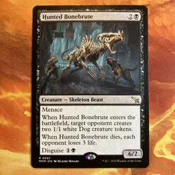 MTG Hunted Bonebrute Murders at Karlov Manor Near-Mint Rare!! - Image 1