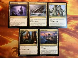 MTG 5 x Tri-Lands Secret Lair Commander Deck: Everyone's Invited Near-Mint!! - Image 1
