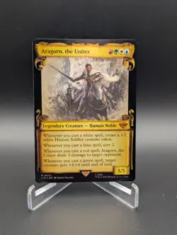Aragorn, the Uniter (Showcase Scrolls) Universes Beyond: the Lord of the Rings: - Image 1