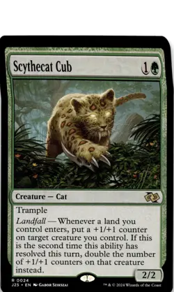 Foundations Jumpstart #24 Scythecat Cub - Image 1