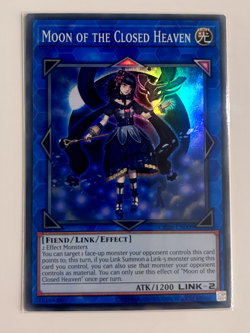 Yu-Gi-Oh! Moon of The Closed Heaven Super Rare UNL OP26-EN009 - NM - Image 1