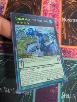 Yu-Gi-Oh! Daidaratant the Ooze Giant BLMR-EN009 1st Edition Secret Rare NM - Image 2