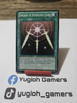 YUGIOH SWORDS OF REVEALING LIGHT DIFFERENT SETS COMMON LIGHT PLAYED - Image 1