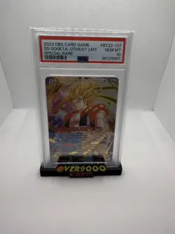 Dragonball Super Card Game - SS Gogeta, Sparking to Utmost Limit - PSA10 - Image 1