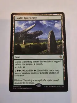 Castle Garenbrig Throne of Eldraine Magic: The Gathering Card - Image 1