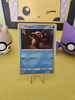 Psyduck SM199 Black Star Promo Detective Pikachu Pokemon Card - Image 1
