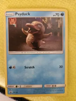 Psyduck SM199 Black Star Promo Detective Pikachu Pokemon Card - Image 3