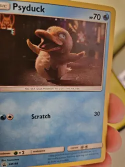 Psyduck SM199 Black Star Promo Detective Pikachu Pokemon Card - Image 5