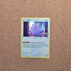 #2 Ditto - 053/078 - Pokemon Go Sword & Shield Holo Rare Card NM - Image 1