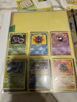 Complete Jungle / Fossil Set Commons & Uncommons- Good condition Pokemon Cards - Image 1