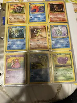 Complete Jungle / Fossil Set Commons & Uncommons- Good condition Pokemon Cards - Image 2
