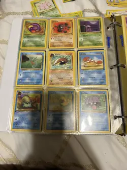 Complete Jungle / Fossil Set Commons & Uncommons- Good condition Pokemon Cards - Image 3