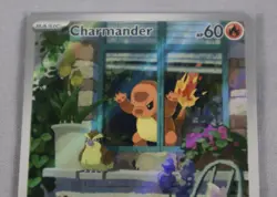 Pokemon Charmander 044 Scarlet & Violet Promo Card Holo Black Star NM Condition - Image 4