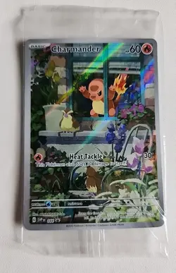 Pokemon Charmander 044 Sv: Scarlet & Violet Promo Cards Holo SEALED - Image 1