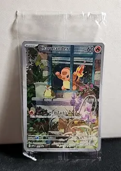 Pokemon Charmander 044 Sv: Scarlet & Violet Promo Cards Holo SEALED - Image 2