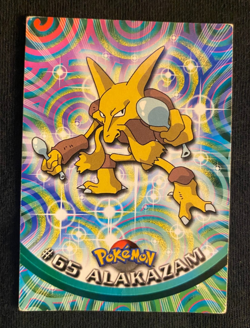 Alakazam #65 Topps TV Animation Edition Blue Label Pokemon Card (HP) - Image 1