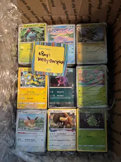 4500 Pokemon Cards Med Flat Rate Box 3-4k English 500-1k Japanese - Image 1