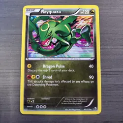 Pokemon TCG Rayquaza Holo Rare Card 93/113 B&W: Legendary Treasures - Image 1