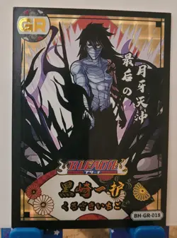 Mugetsu Ichigo Kurosaki Bleach TYBW Card - Holo Foil GR Card Anime CCG - Image 1