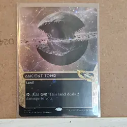 Ancient Tomb (0091) (Borderless) (Galaxy Foil) Edge of Eternities: Stellar... - Image 2