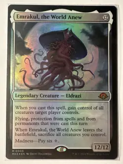 Emrakul, the World Anew Foil - Modern Horizons 3 Magic The Gathering - Image 1