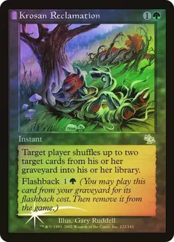 Judgment MTG FOIL Krosan Reclamation Magic - Image 1