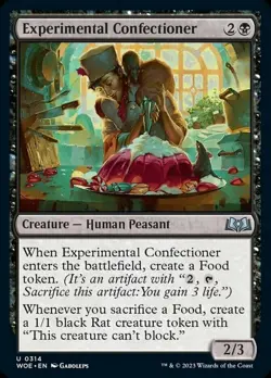 MTG Experimental Confectioner, NM-Mint, English Wilds of Eldraine - Image 1