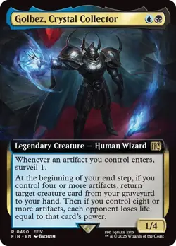 Golbez, Crystal Collector Extended Art Final Fantasy MTG NM - Image 1