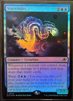 MTG Edge Of Eternities Starwinder Foil (Rare) - Image 1
