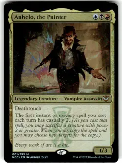 Anhelo, the Painter Commander: Streets of New Capenna Foil MTG NM - Image 1