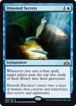 MTG - Drowned Secrets - Guilds of Ravnica - NM, English Magic FLAT RATE SHIP - Image 1
