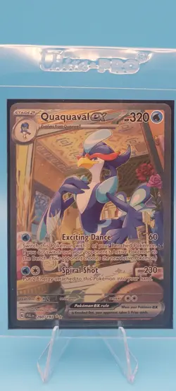 Pokemon Quaquaval EX 260/193 Paldea Evolved NM Special Illustration Rare SIR - Image 1