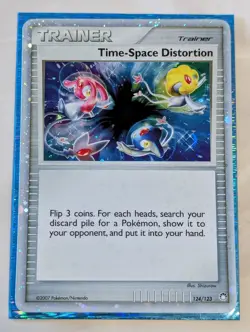 Time-Space Distortion 124/123 LP | DP: Mysterious Treasures | Holo Trainer - Image 1