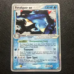 Pokemon Feraligatr EX Holofoil TCG Card Unseen Forces 103/115 NM - Image 1