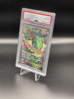 Pokemon Mega M Rayquaza EX 105/108 XY Roaring Skies Holo Full Art - PSA 8 - Image 3