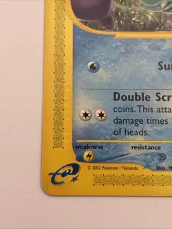 Pokemon Totodile 134/165 Expedition Base Set Regular 2002 - Image 2